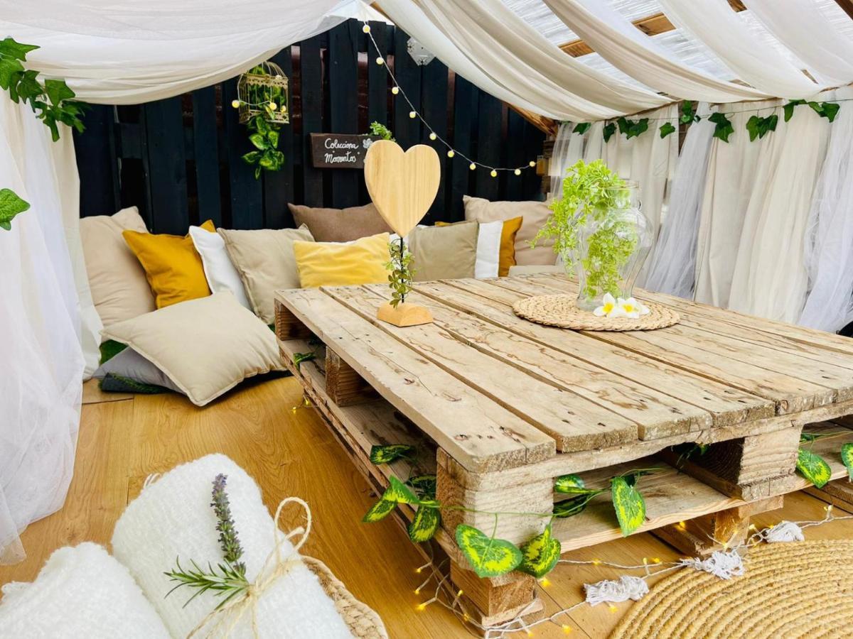 Arrebol Suite Con Jacuzzi, Piscina Y Naturaleza Buzanada Eksteriør billede
